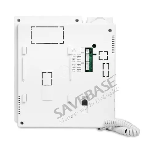 Видеодомофон HOMSECUR с одной кнопкой разблокировки 4 3 дюйма для квартиры XC001 + XM404 |