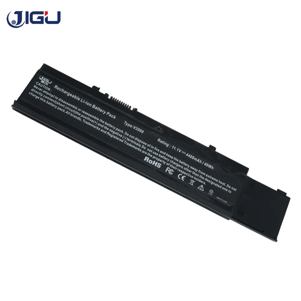JIGU 6 ячеек Аккумулятор для ноутбука 4JK6R 7FJ92 312 0997 Dell Vostro 3000 3400 3500 3700 4400MAH 11 1 V 0TXWRR