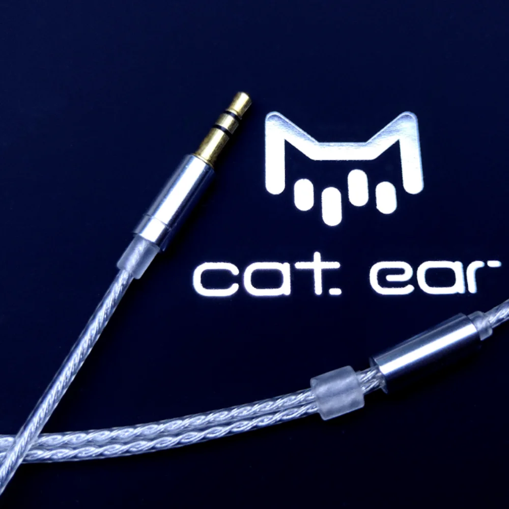 Наушники-вкладыши FENGRU Cat Ear Audio Mimi Hi-Fi наушники с плоской головкой для