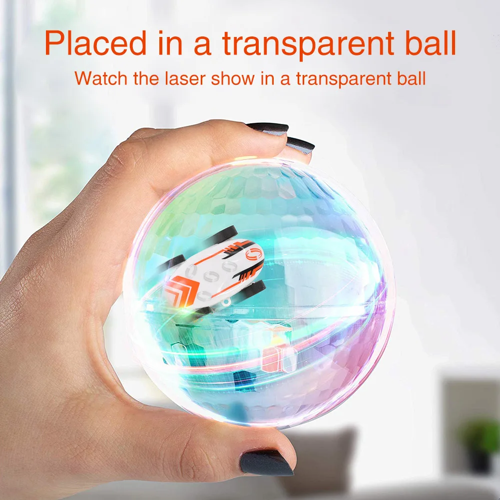 Откидная игрушка автомобиль трюк Дети Карманный гонщик со светодиодный