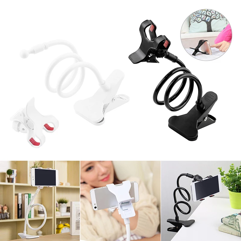 

Universal Mobile Phone Holder Flexible Adjustable Cell Phone Clip Lazy Holder Home Bed Desktop Mount Bracket Smartphone Stand