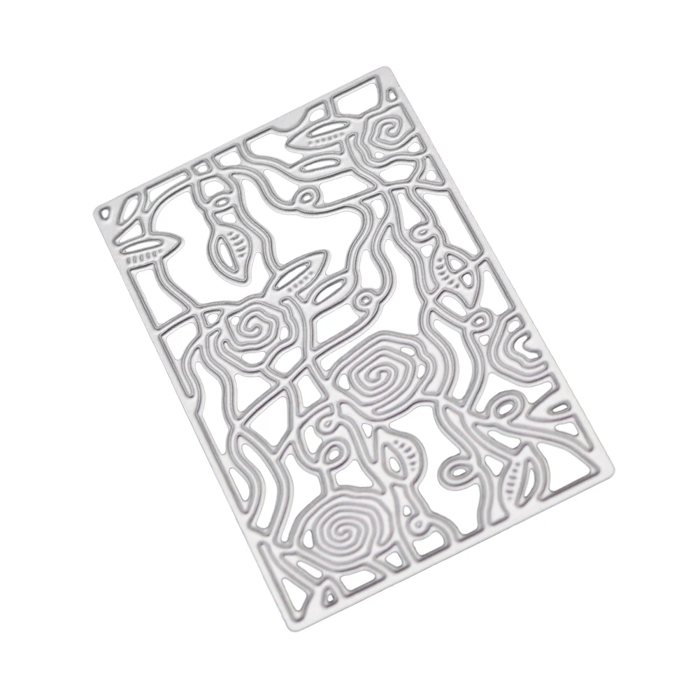 80*51 мм кружевная фоновая рамка металлические режущие штампы ручной работы Цветы