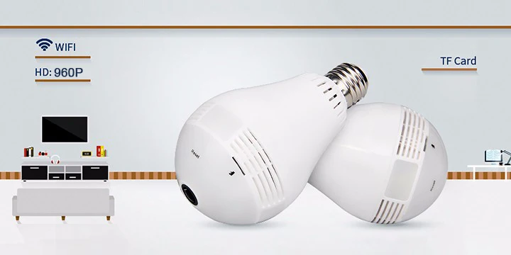 INQMEGA 960P 360 градусов Беспроводной IP Камера рыбий глаз панорамная камера наблюдения камера беспроводной связи wifi Ночное видение лампа CCTV Камера P2P
