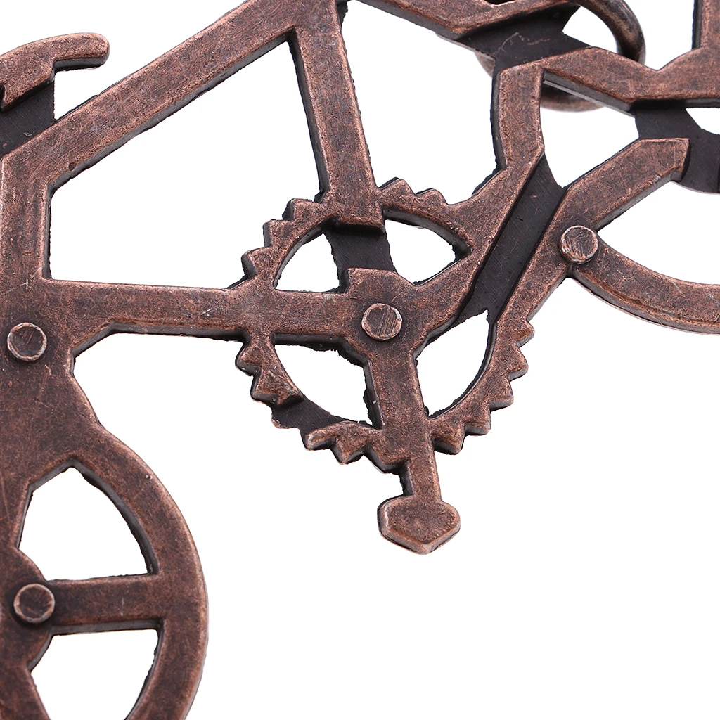 

Metal Bike Puzzle Brain Teaser Toys for Party Games,Parent-children Games