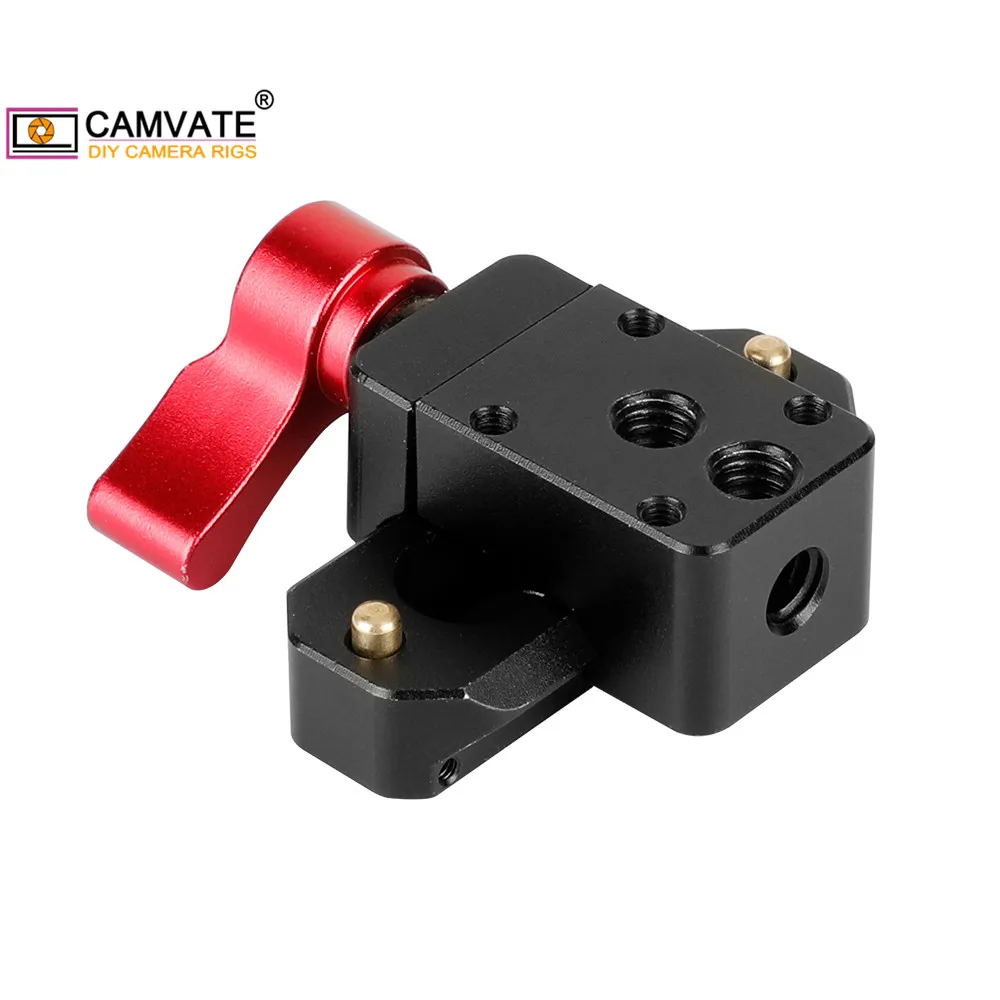 Рельсовый зажим CAMVATE Standard Swat и рельсовая планка безопасности NATO (5 см) с M3 M6 1/4 дюйма