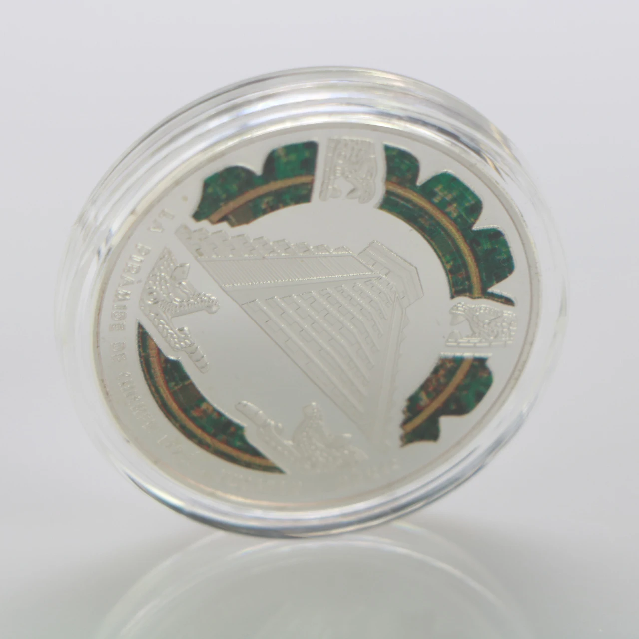 Посеребренная монета Maya мексиканская пророчество майя календарь антикварные