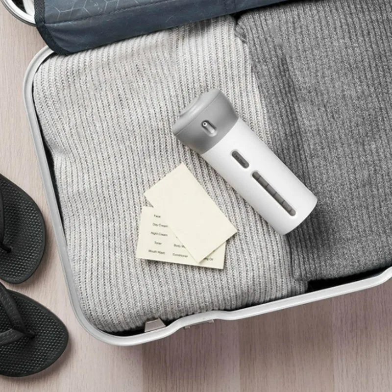 Набор бутылочек для путешествий 4 в 1 распределитель лосьона с защитой от