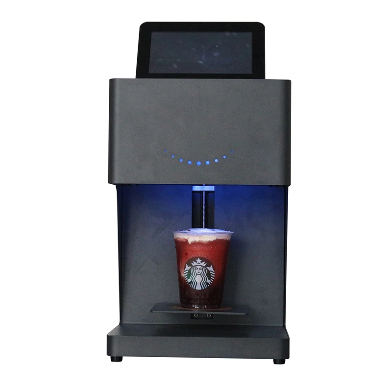 Полностью умный пенный принтер для напитков кофейный латте съедобный пищевой с