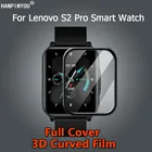 Браслет для смарт-часов Lenovo S2 Pro, ультрапрозрачный чехол с полным покрытием, 3D изогнутое покрытие, мягкая ПЭТ-пленка, защита экрана, не стекло