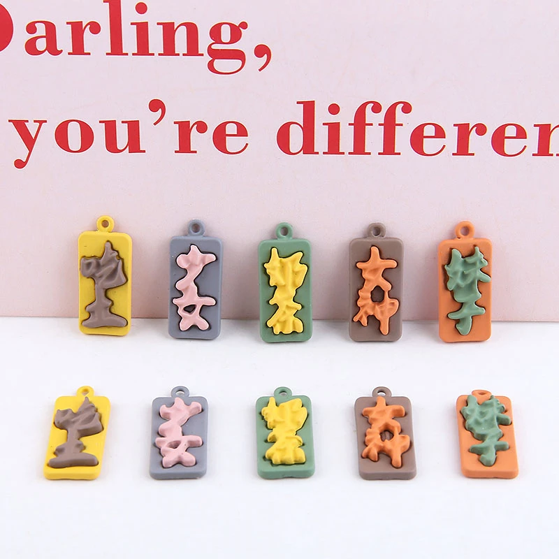 10 шт. серьги в китайском стиле смешного контрастного цвета Эффектные для девочек