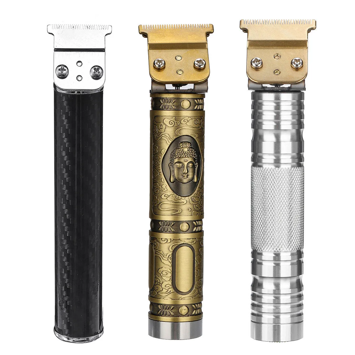 Закрытый режущий цифровой триммер для волос перезаряжаемая электрическая