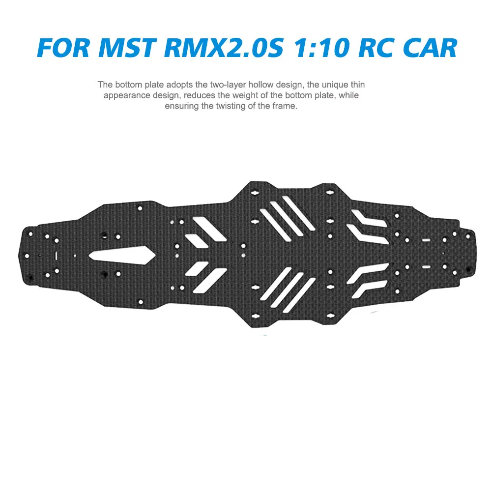 

1:10 Carbon Fiber Chassis Toy Racing Off Road RC Car Upgrade Kit Replacement Parts Hex Nuts Drift DIY Styling For MST RMX2.0S
