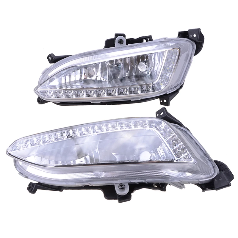 Светодиодные дневные ходовые огни водонепроницаемые противотуманные фары DRL