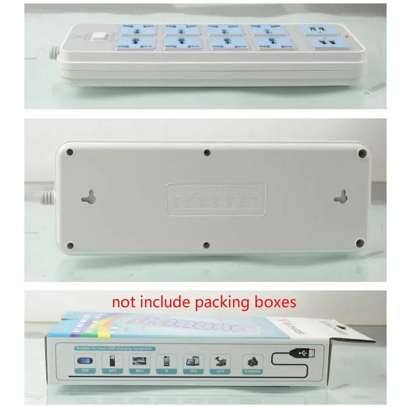 Умный удлинитель Glory Home 10 А 2500 Вт 4 USB-порта | Электроника