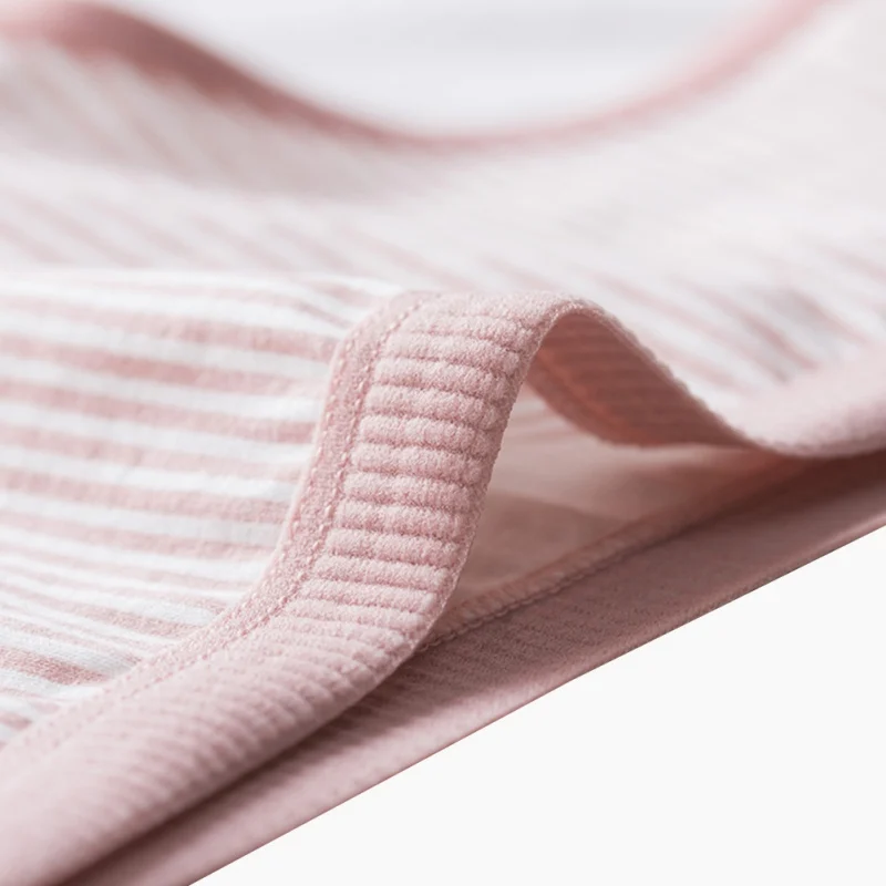 2019 женские трусики новые полосатые милые японские Трусы со средней посадкой на