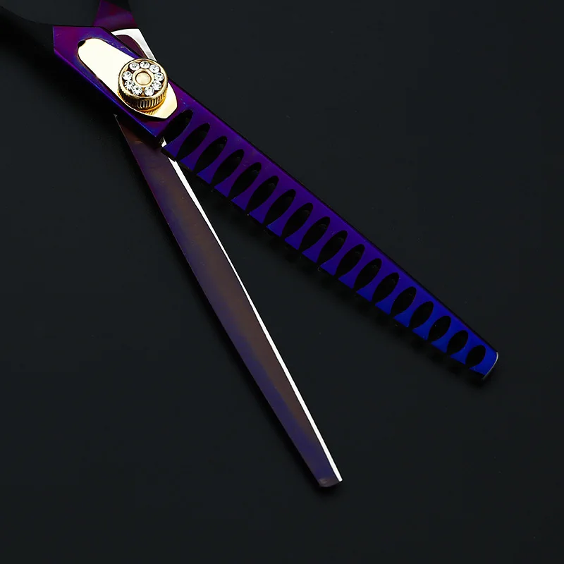 Набор ножниц для стрижки собак 440c профессиональные японские фиолетовые 7 0 дюйма |