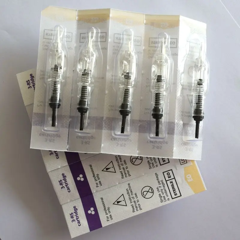 Иглы профессиональный 100 шт 3RS Одноразовые стерилизованные татуировки