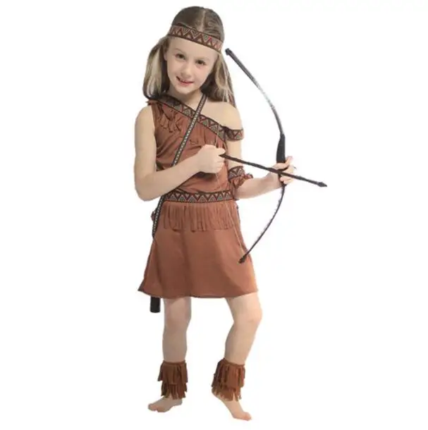 Костюм для ролевых игр в стиле принцессы индейцев карнавальный костюм на