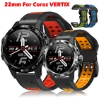 Ремешок для наручных часов Coros VERTIX, силиконовый быстросъемный браслет для Garmin Fenix5 Fenix6, 22 мм