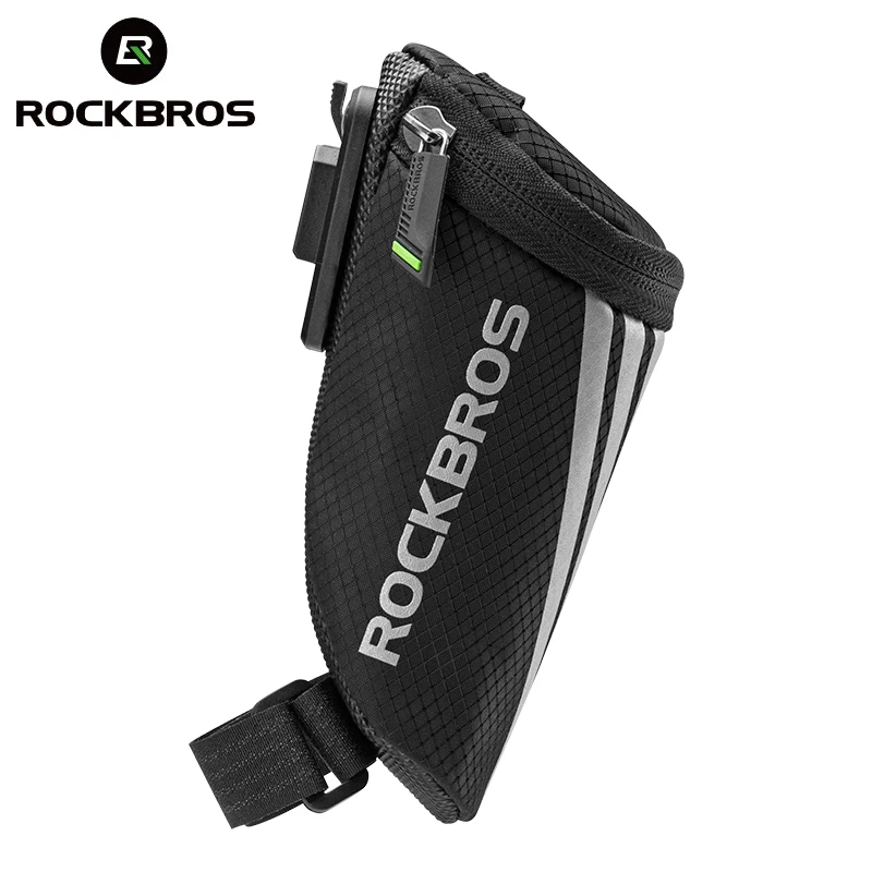 

ROCKBROS Bike Bag Portable Reflective Saddle Bag Tail Seatpost Nylon Bicycle Bag MTB Road Bike Bag Panniers Bicycle Accessories