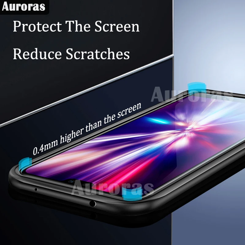 Auroras для Infinix Hot 8 чехол официальный противоударный прозрачный с мягкой рамкой чехол для infinix hot8 анти-осень чехол с "воздушной подушкой"