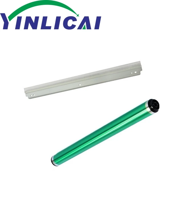 

1Set Opc Drum and cleaning blade Compatible for Konica Minolta Di250 350 251 351 2510 3510 222 282 362 drum unit parts
