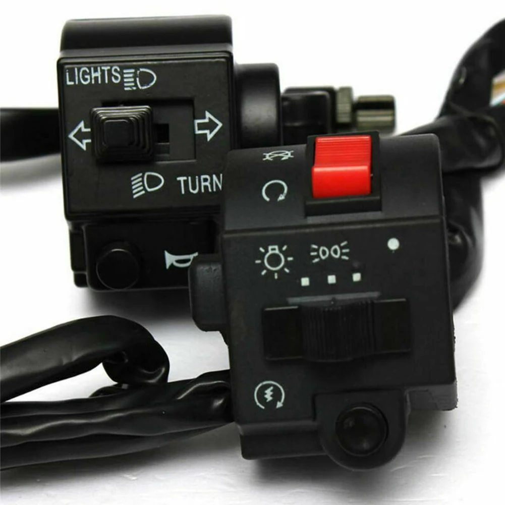 GN125 Left Right Handlebar Headlight Switch Horn Starts 2PCS Motorcycle Lever for Suzuki King | Автомобили и мотоциклы