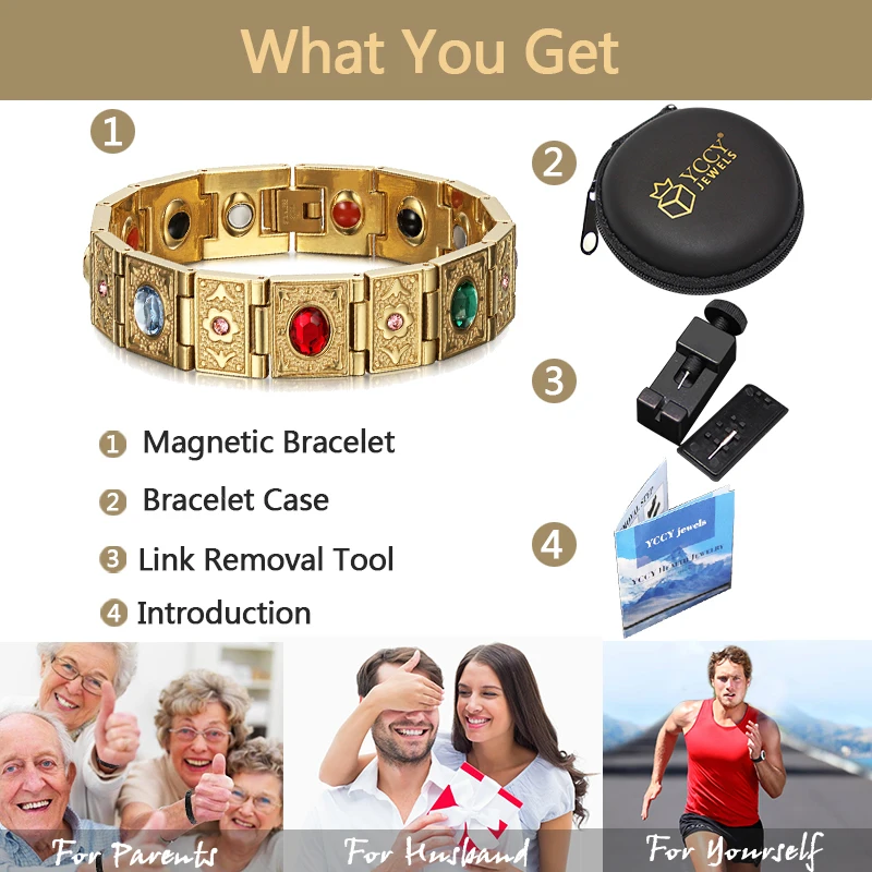Магнитный терапевтический браслет энергетический баланс мужской забота о
