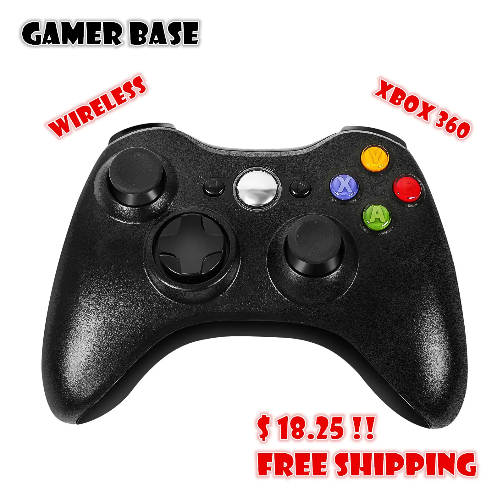 

NEW 2.4G Wireless Gamepad For Xbox 360 Console Controller Receiver Controle For Microsoft Xbox 360 Game Joystick For PC