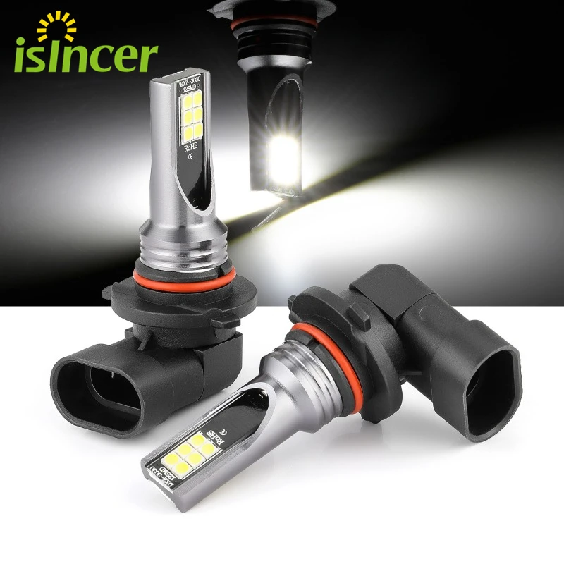 

2pcs H11 H8 H9 LED Car Lights LED Bulbs H1 H3 H4 H7 9005 9006 Day time Running Lights Fog Light 6000K 12V Driving Lamp