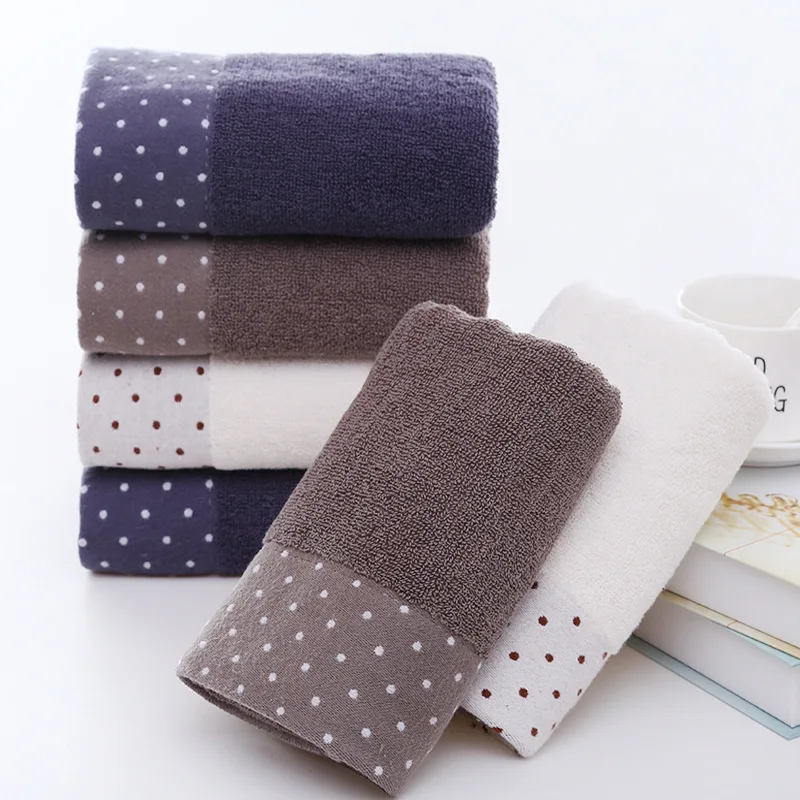 Полотенце для лица большая толстая ванна спа спортивное полотенце дома 100% хлопок