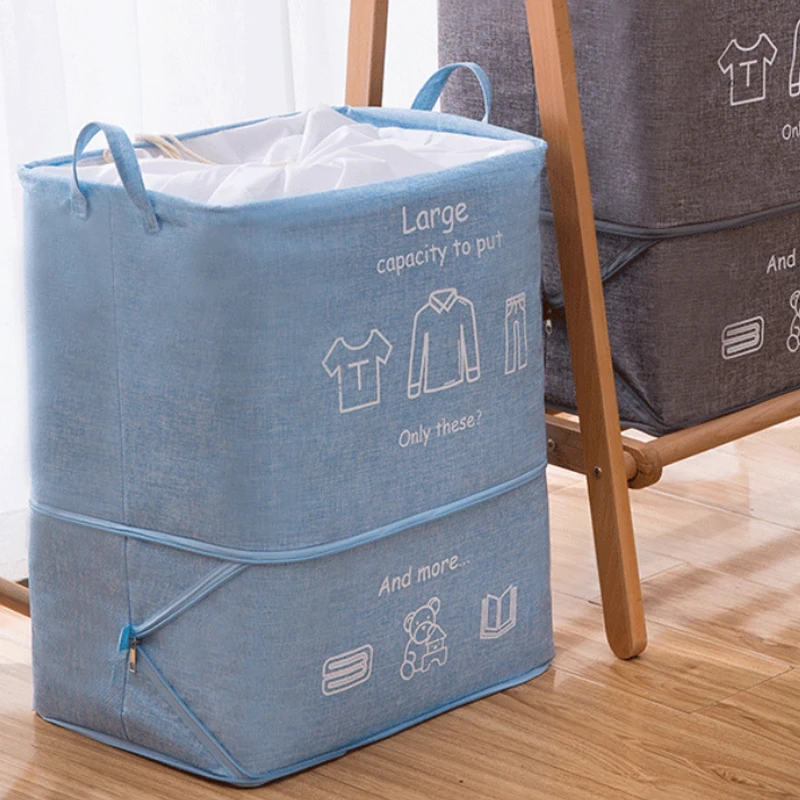 Складная корзина для грязной одежды Большая вместительная сумка хранения