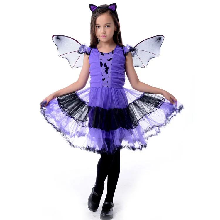 Костюм на Хэллоуин для детей страшный маскарадный костюм маленьких девочек