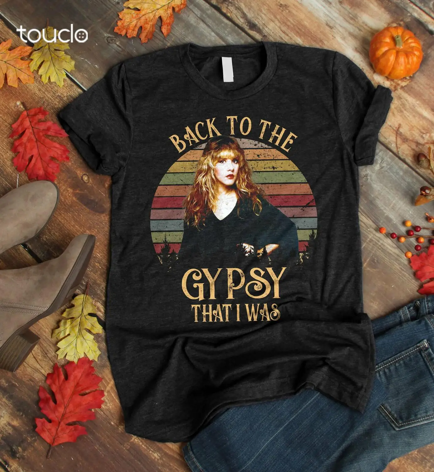 

Back To The Gypsy Shirt - Rock Tee - Stevie Nicks Shirt - Fleetwood Mac TShirt -