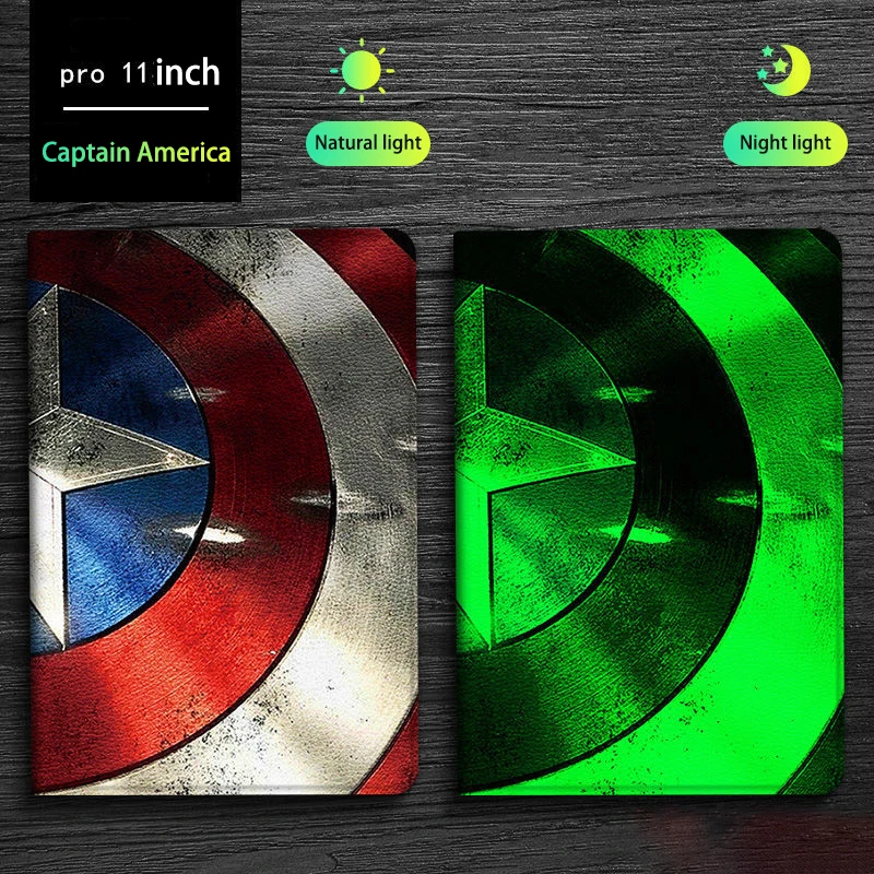 Светящийся чехол Marvel Человек паук для IPad 10 2 2019 Mini 1 3 9 7 2017 2018 Air мягкий