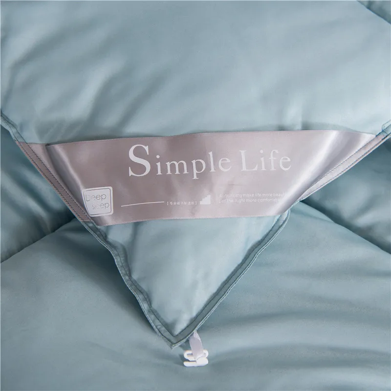 Зимние пододеяльники с искусственными перьями утолщенные из 100% хлопка чехол для