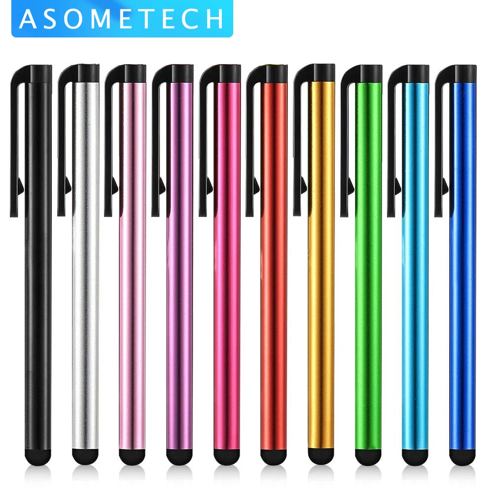 10 PCS/Lot Capacitive Touch Screen Stylus Pen For IPad Air Mini For Samsung Xiaomi iPhone Universal Tablet PC Smart Phone Pencil
