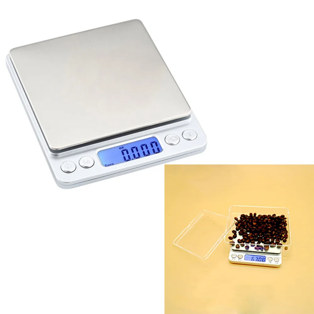Портативные цифровые весы из бисера кухонные бытовые для еды 0 1 г 01 Точная