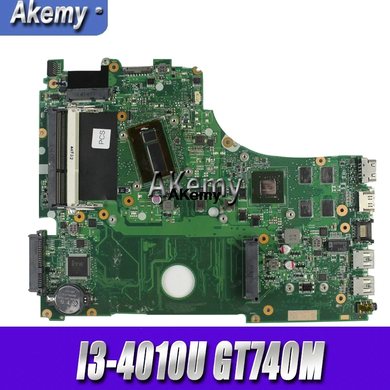 

X750LB Laptop Motherboard For Asus X750LN X750L K750L A750L mainboard ( i3-4010U GT740M/2GB ) 100% test ok