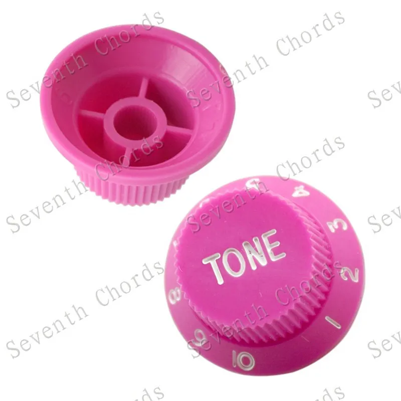 Аксессуары для гитары крышка ручки электрогитары розового цвета потенциометра