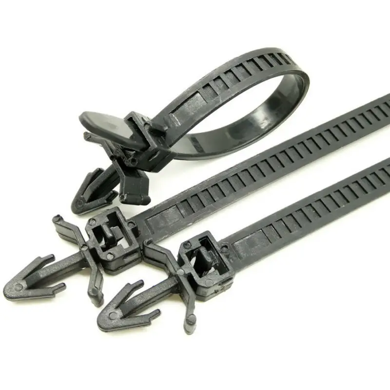 Wire Cable Ties Wrap 50x Band Car Clips Fastener Nylon Released Straps Duable | Автомобили и мотоциклы