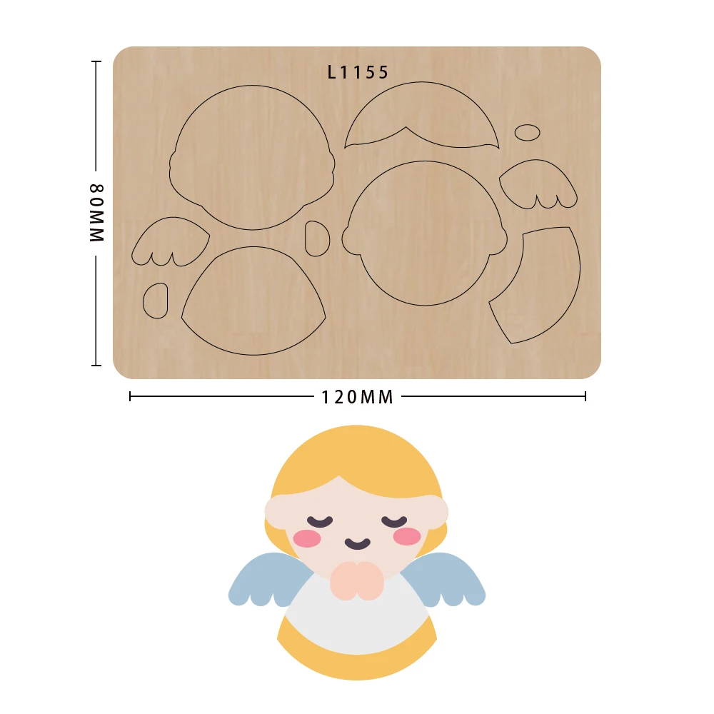 

Scrapbooking Interesting DIY Wood Cutting Dies Stencil Die Cuts Card Making Decorative Craft New For 2020