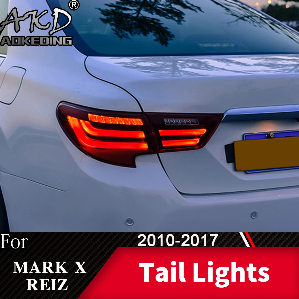 

AKD Tail Lamp for Reiz LED Tail Light 2010-2017 Reiz Mark X Rear Fog Brake Turn Signal Automotive Accessories
