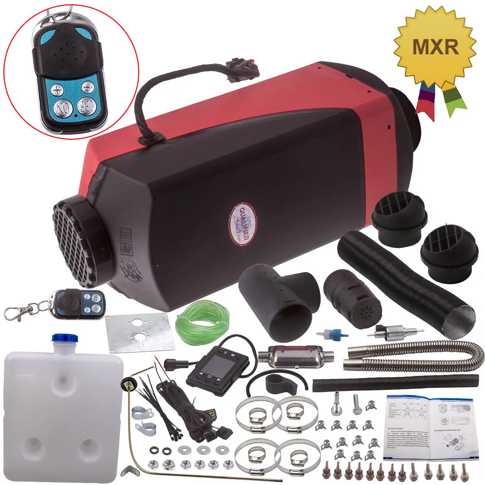 

LCD Monitor Air Diesel Heater 10L Tank For Truck Boat Bus SUV Motorhomem Van 12V 2KW-5000w Warm