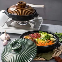 korean style casserole pottery pot soup pot steamed rice braised chicken rice and heat resistant pot claypot rice gas claypot