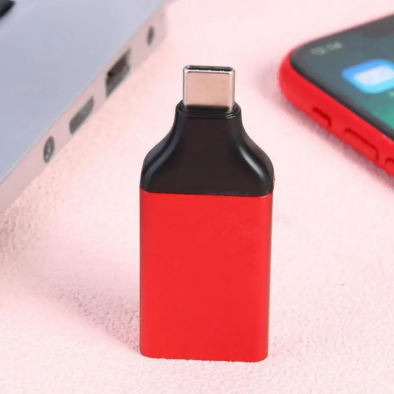 USB C к DP 4K конвертер Тип (совместим с Thunderbolt 3) адаптер портов дисплея|USB-хабы| |
