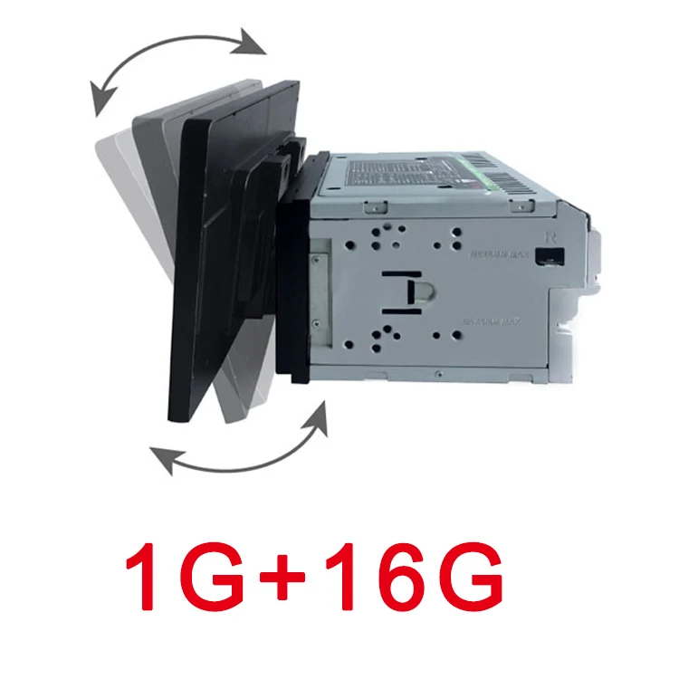 2 din 1G-16G 1 Din 2 Din Android мультимедиа 2g авто радио gps 10 Регулируемый мульти угол 360 Вращающийся экран 4G для Apple Carplay без DVD - Цвет: 2 din 1G-16G