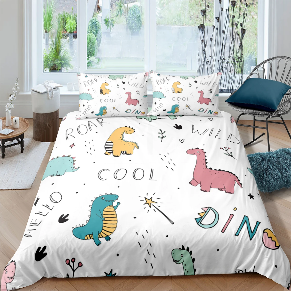 2/3 шт. Детский Комплект постельного белья с пододеяльником | Дом и сад