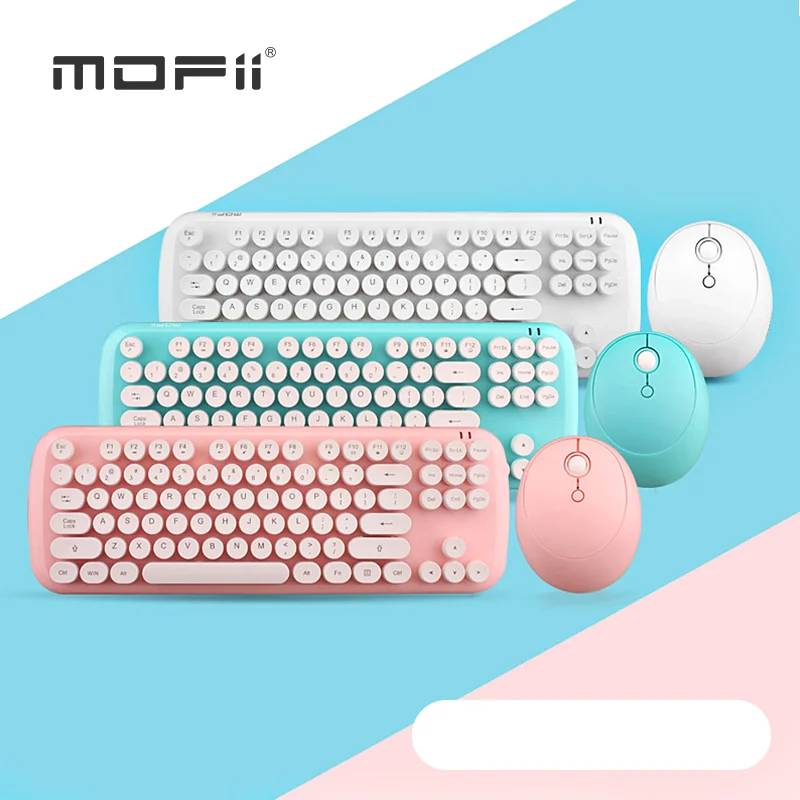Клавиатура и мышь беспроводные Mofii Candy X 2 4 ГГц|Комплекты плюс клавиатура| |