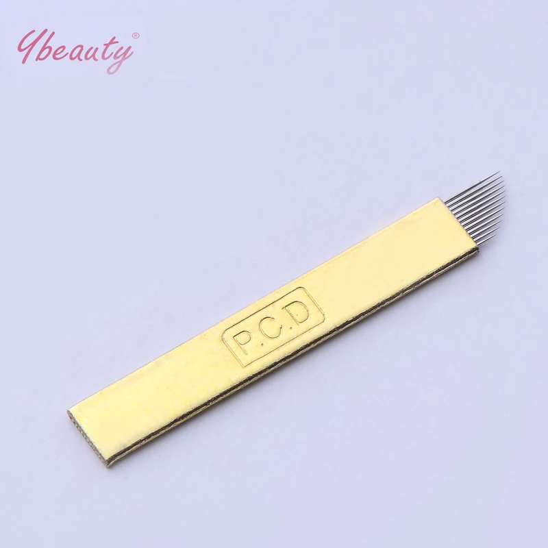 Профессиональные иглы PCD для микроблейдинга 100 шт. 12pin/14pin/12u/14u/19u перманентного